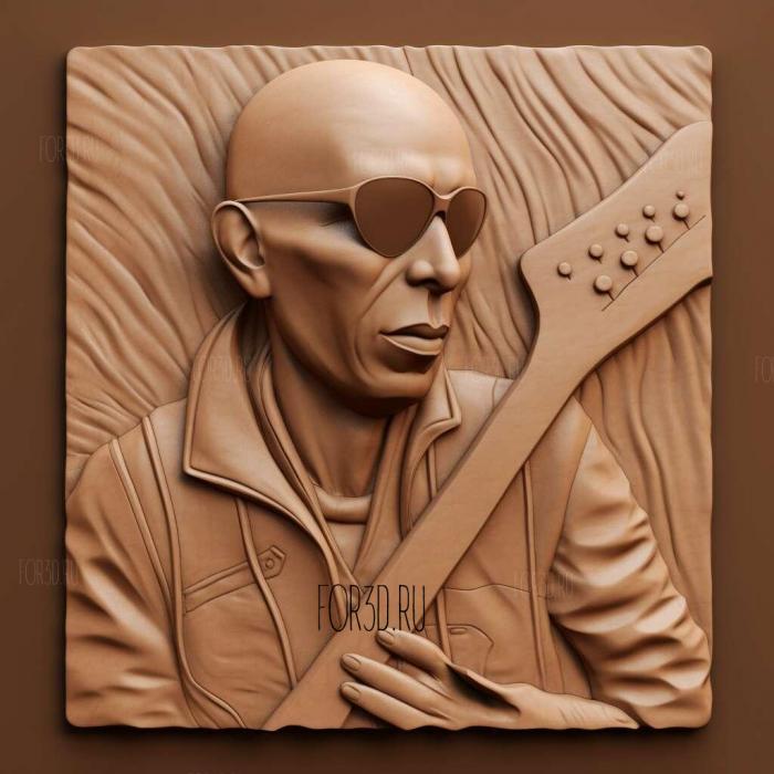 joe satriani 4 stl model for CNC